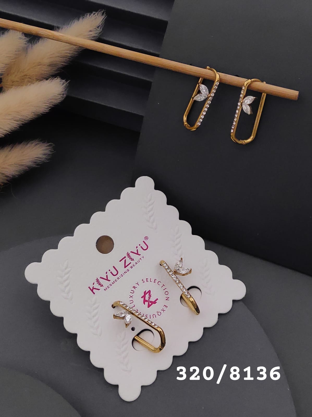 Anti Tarnish Stainless Steel Earring