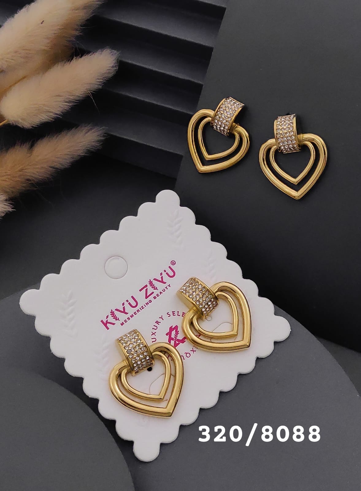 Anti Tarnish Stainless Steel Earring