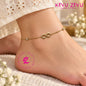 Anti-Tarnish Stainless Steel Anklet