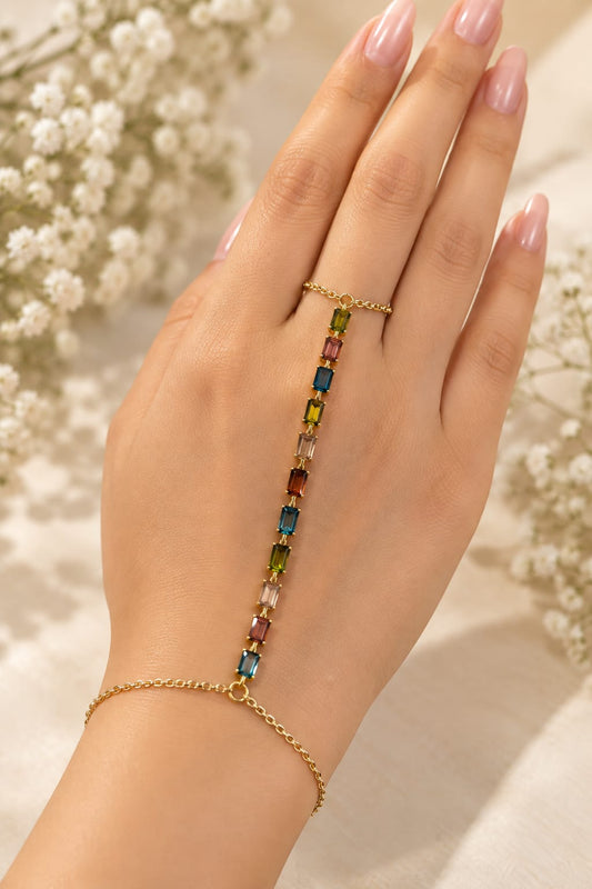 Anti-Tarnish Stainless Steel Hand Chain