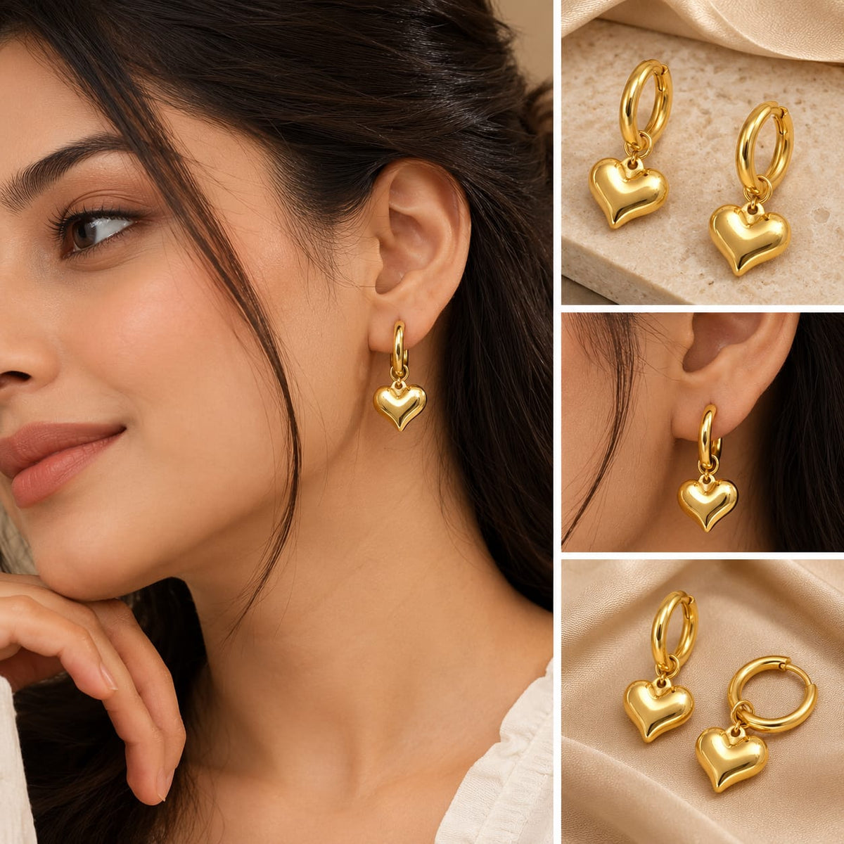Anti Tarnish Stainless Steel Earring