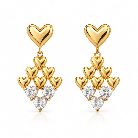 Anti tarnish earring