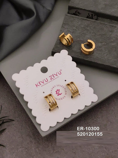 Anti Tarnish Stainless Steel Earring