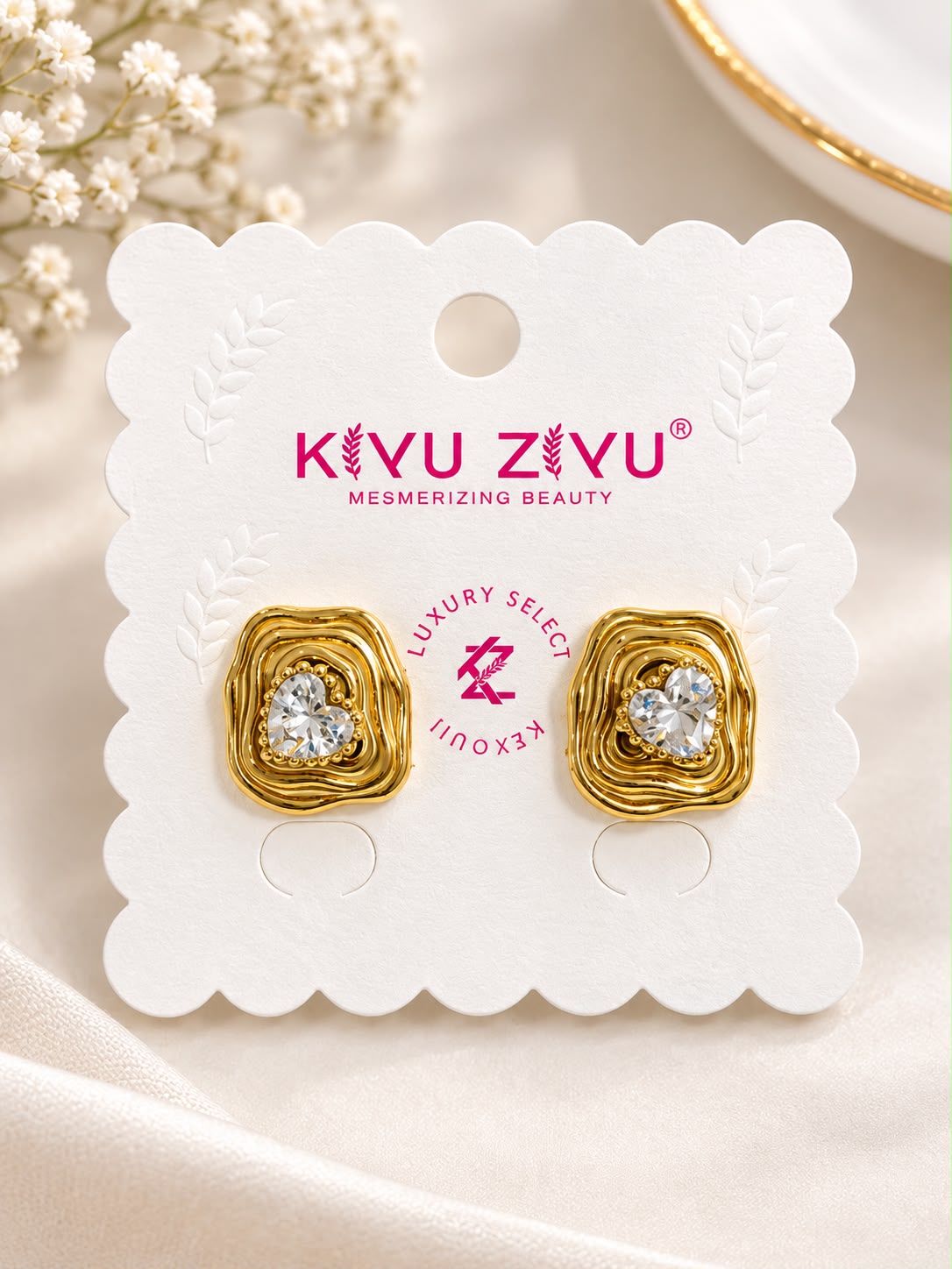 Anti Tarnish Stainless Steel Earring