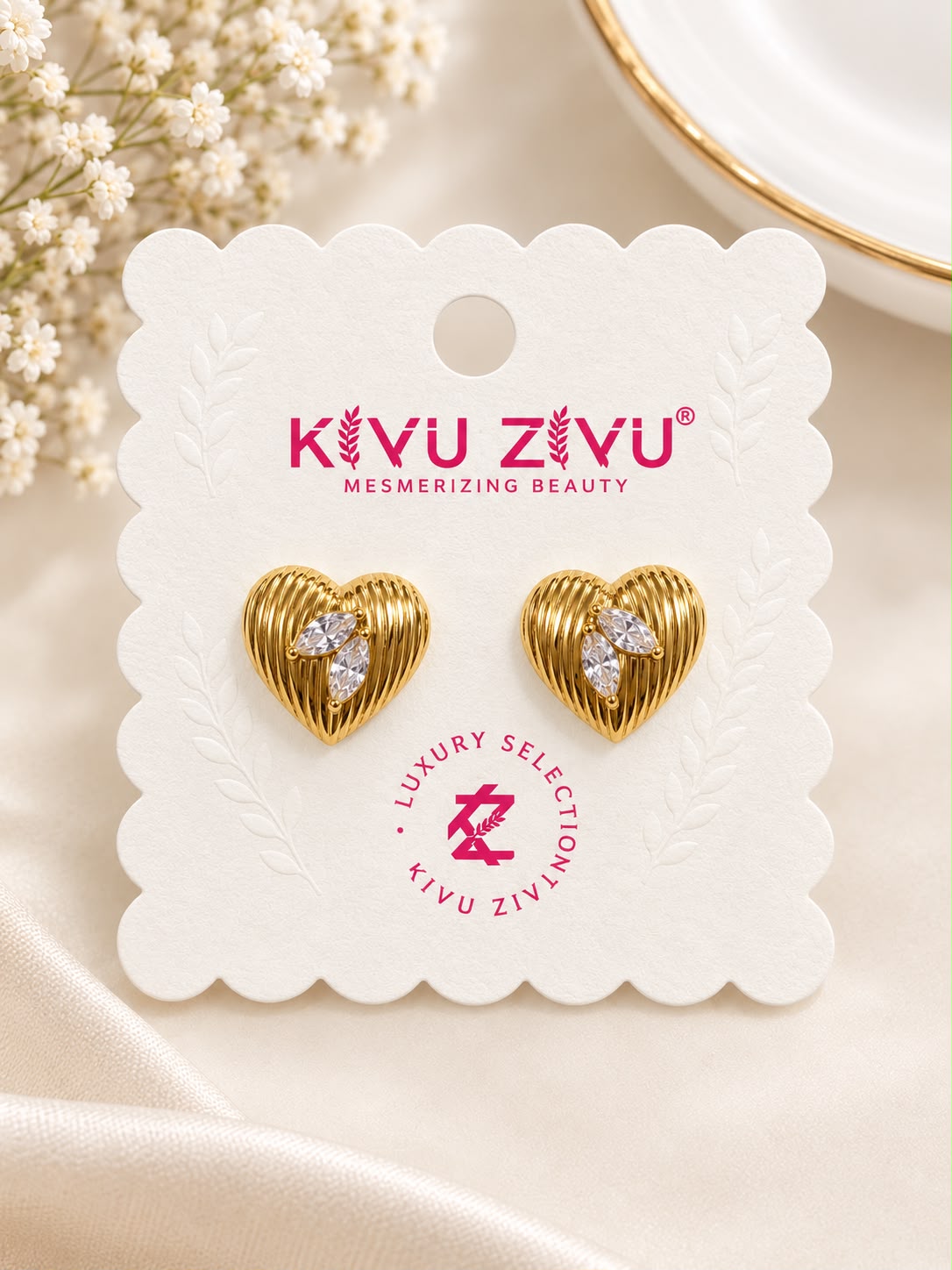 Anti Tarnish Stainless Steel Earring
