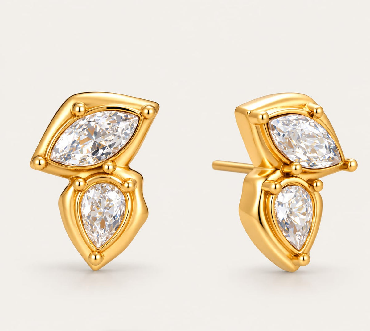 Anti tarnish earring