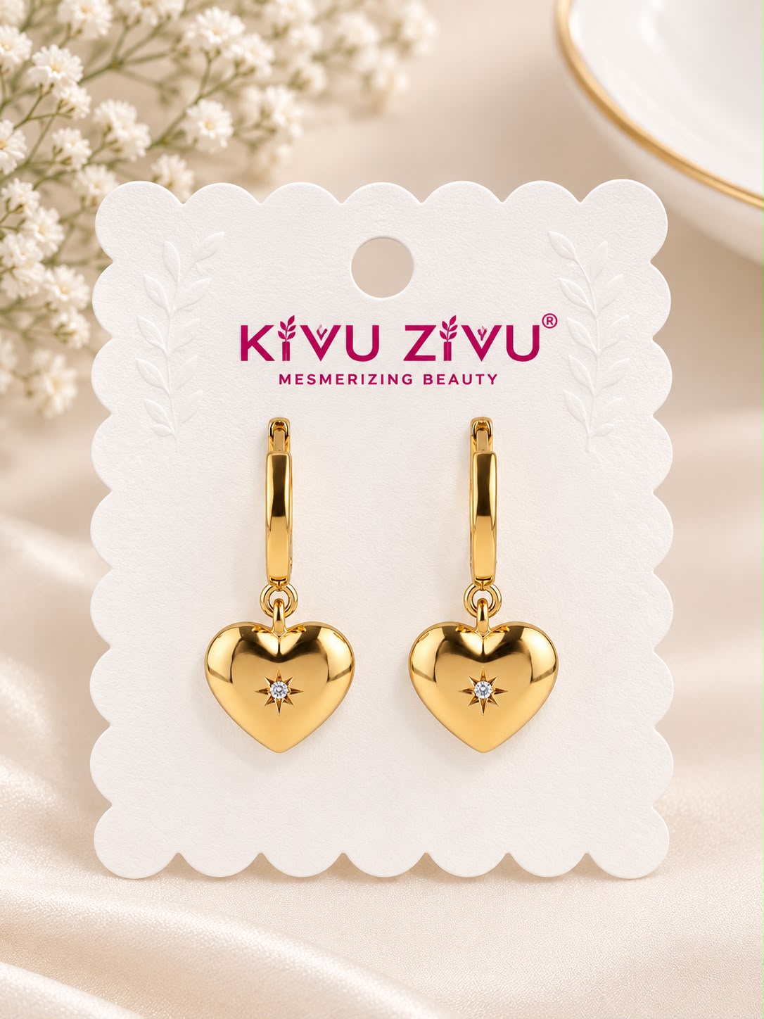 Anti Tarnish Stainless Steel Earring