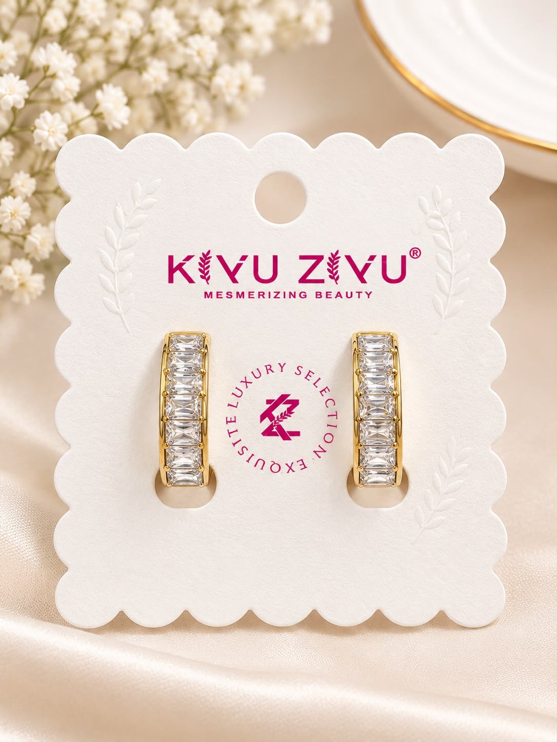 Anti Tarnish Stainless Steel Earring