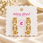 Anti Tarnish Stainless Steel Earring