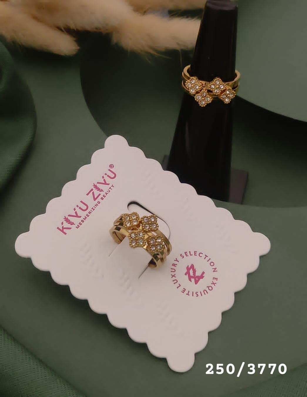 Anti-Tarnish Ring Combo – 12 Pieces, Sizes 6, 7 & 8