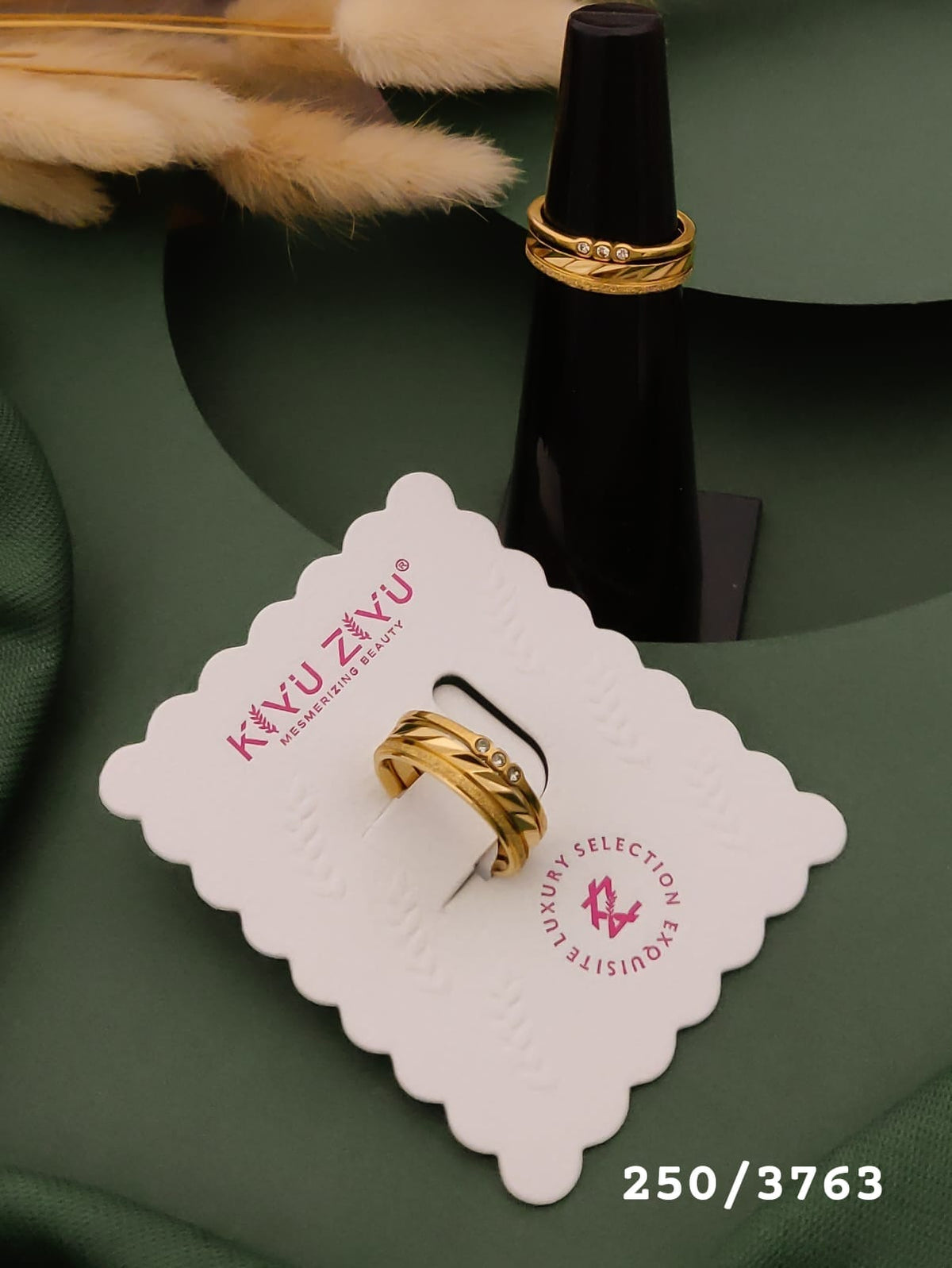 Anti-Tarnish Ring Combo – 12 Pieces, Sizes 6, 7 & 8