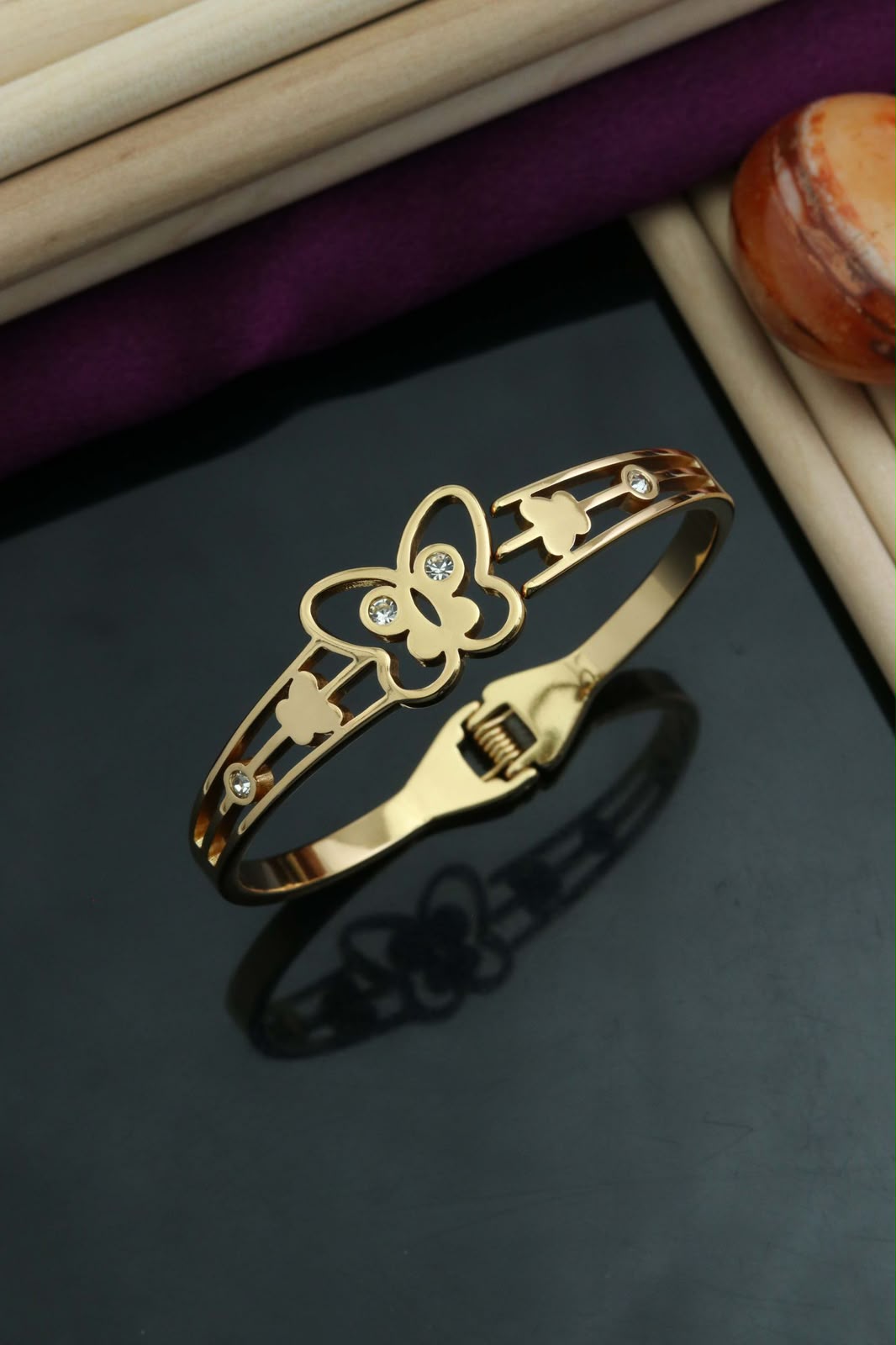 Anti Tarnish Stainless Steel Small Size Baby Kada