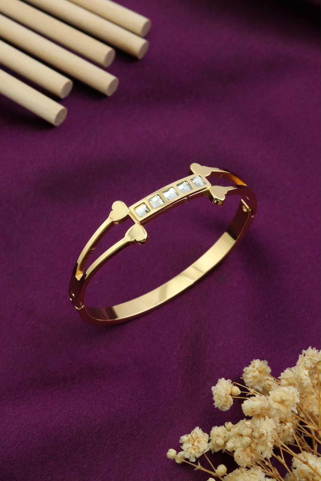 Anti Tarnish Stainless Steel Small Size Baby Kada