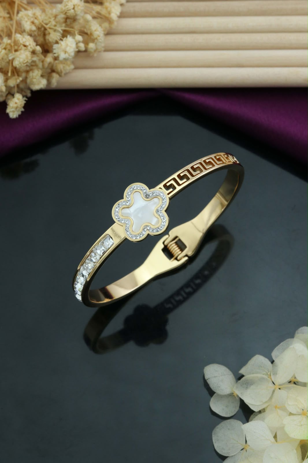 Anti Tarnish Stainless Steel Small Size Baby Kada