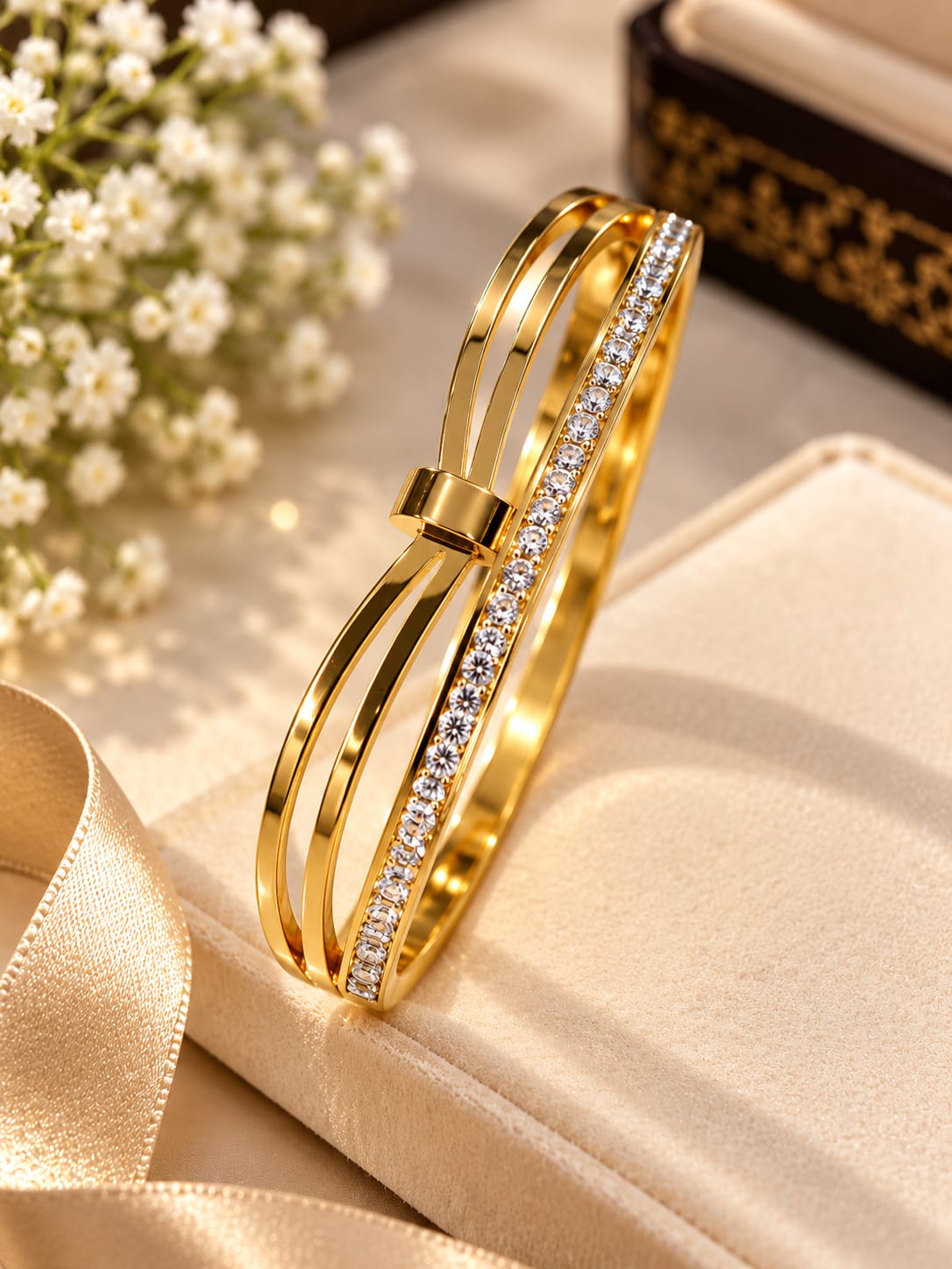 Anti Tarnish Stainless Steel Small Size Baby Kada