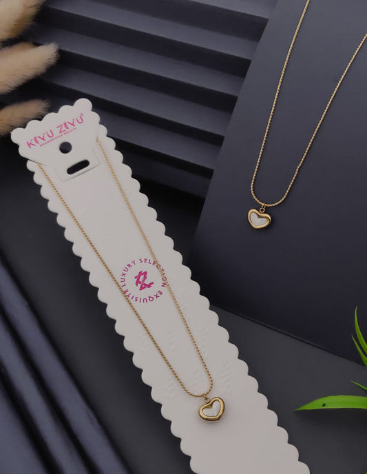 Anti Tarnish Stainless Steel Chain Necklace