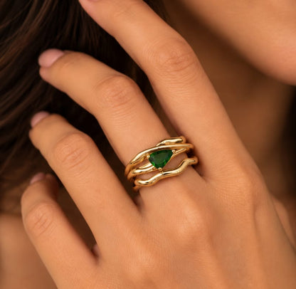 Klitz Ring Anti Tarnish Adjustable Ring