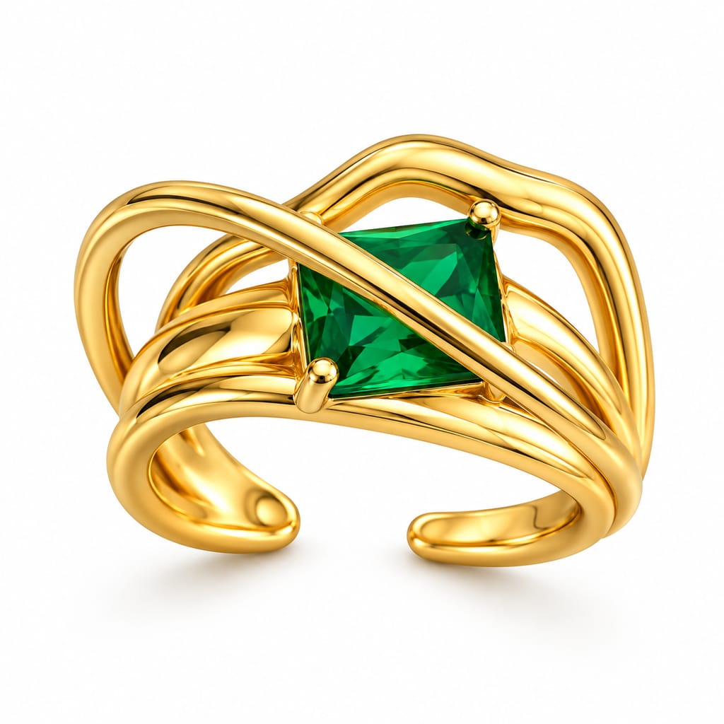 Klitz Ring Anti Tarnish Adjustable Ring