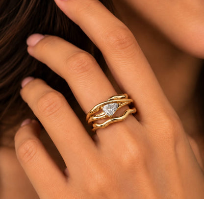 Klitz Ring Anti Tarnish Adjustable Ring