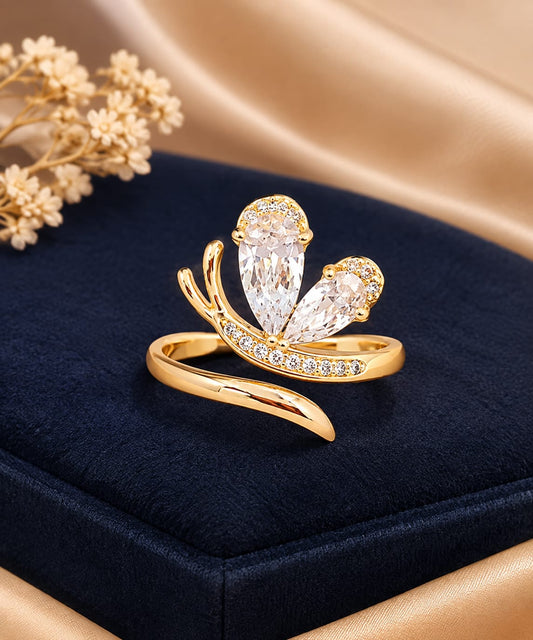 Kiyu Ziyu Ring Anti Tarnish Adjustable Ring