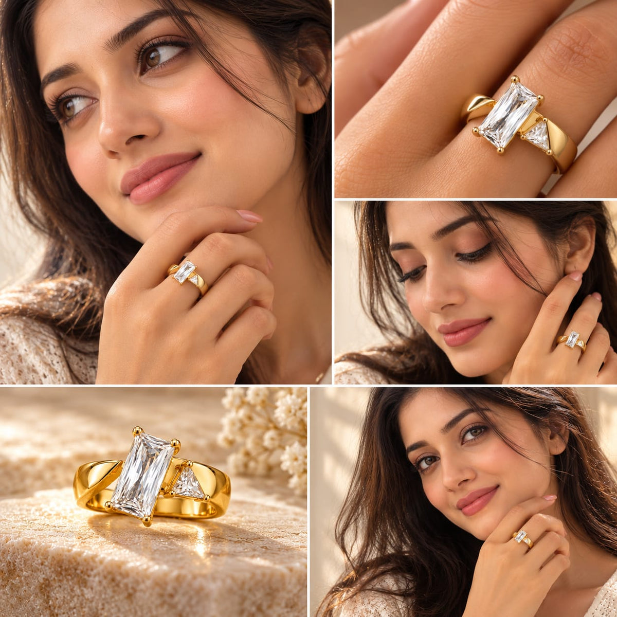 Klitz Ring Anti Tarnish Adjustable Ring