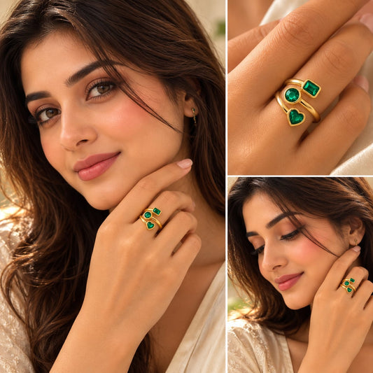 Klitz Ring Anti Tarnish Adjustable Ring