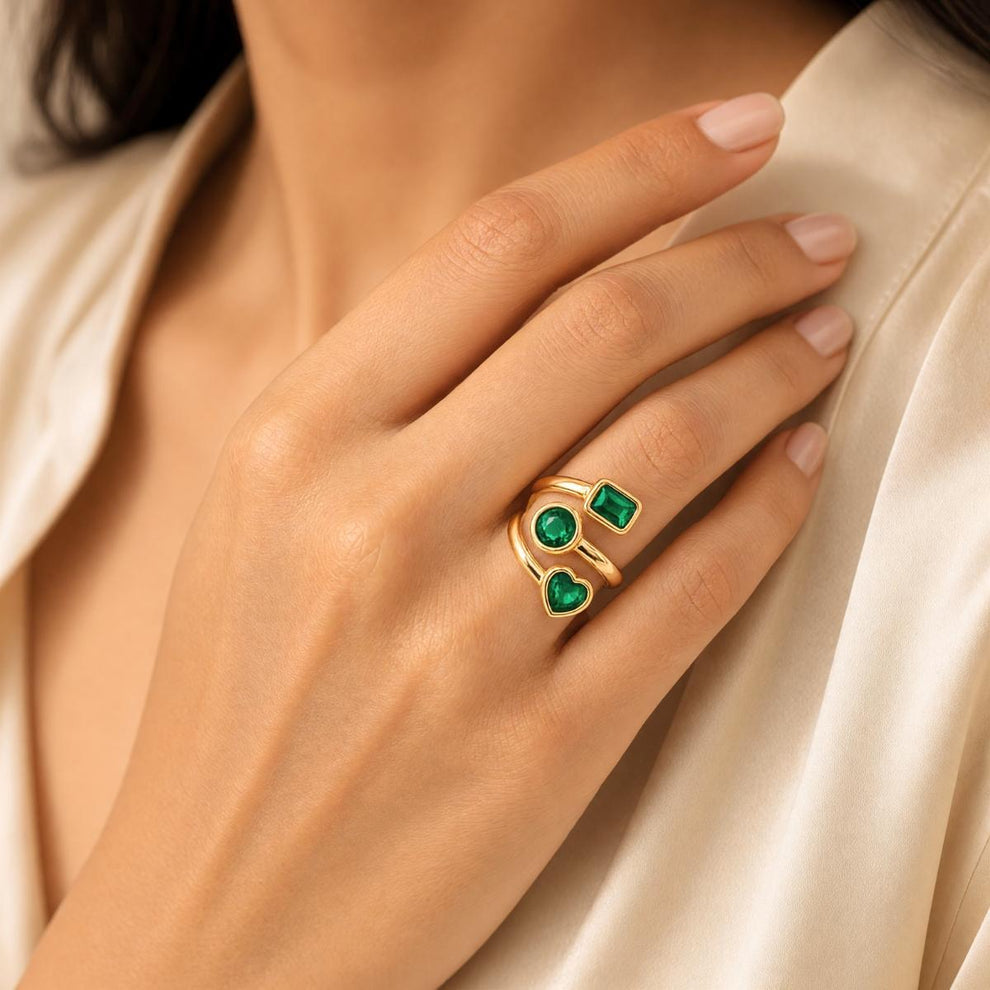 Klitz Ring Anti Tarnish Adjustable Ring