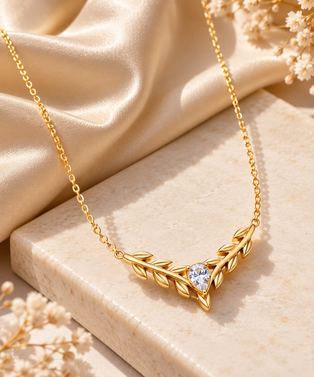 Anti Tarnish Stainless Steel Chain Necklace