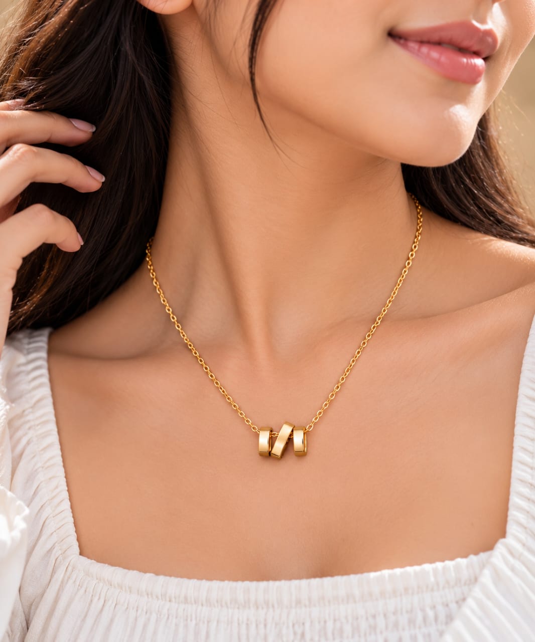 Anti Tarnish Stainless Steel Chain Necklace