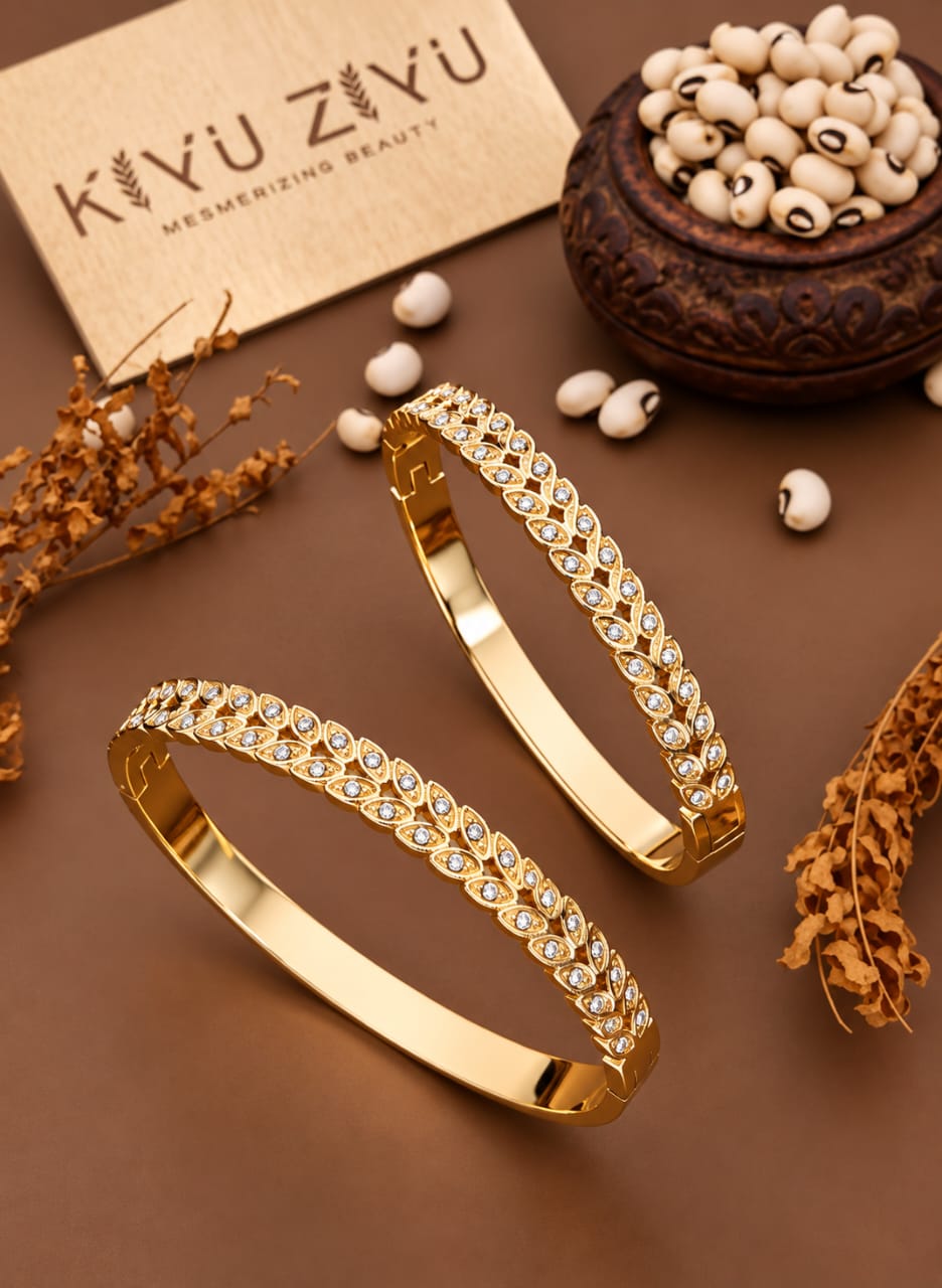 Kiyu Ziyu Anti Tarnish Kada Stainless Steel Kada
