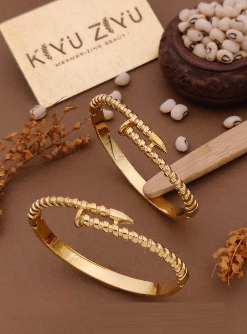 Kiyu Ziyu Anti Tarnish Kada Stainless Steel Kada