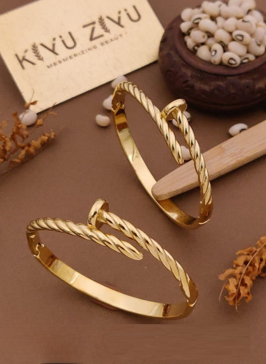 Kiyu Ziyu Anti Tarnish Kada Stainless Steel Kada