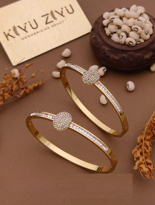 Kiyu Ziyu Anti Tarnish Kada Stainless Steel Kada