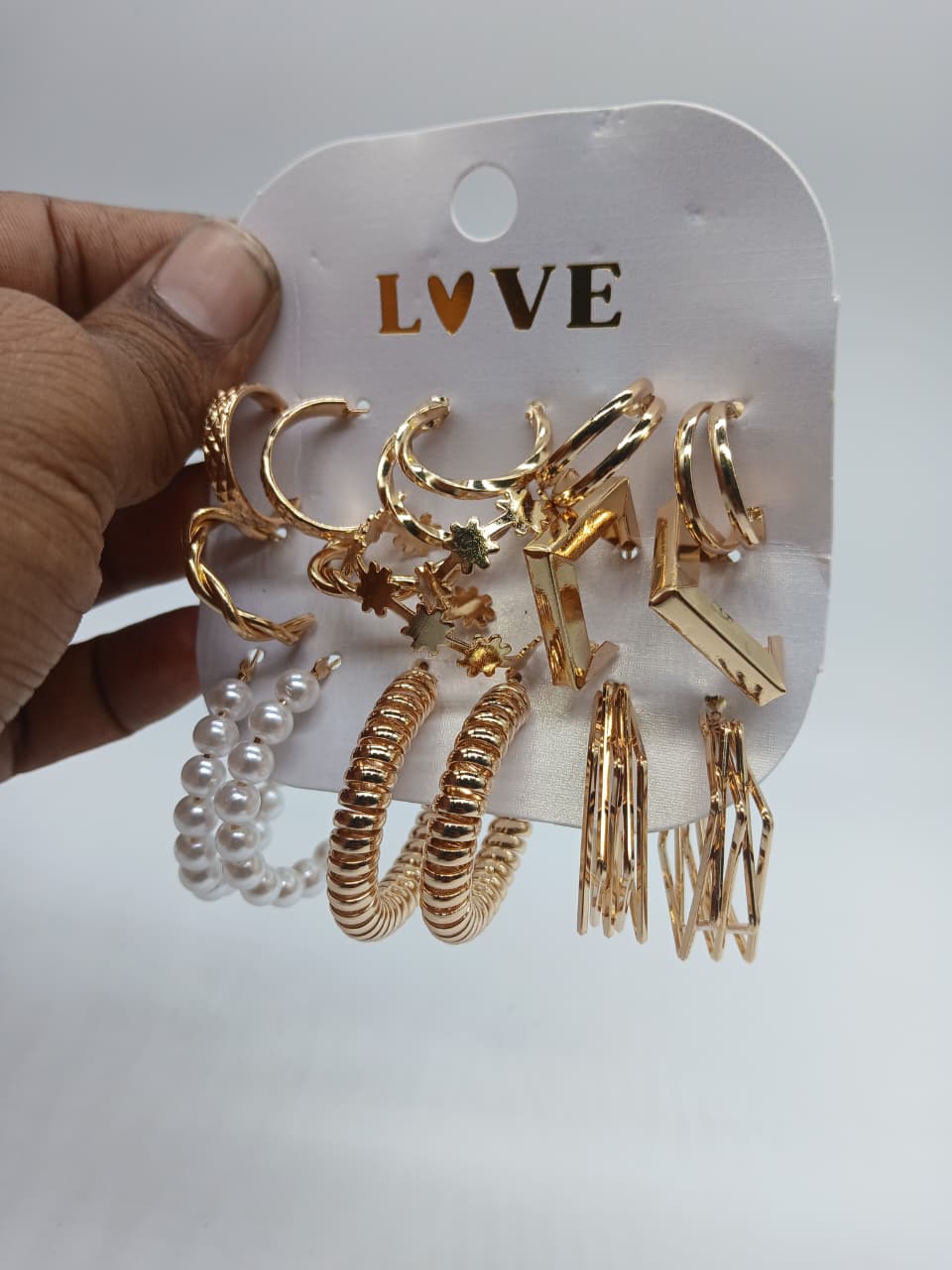9 Pair of Earring Combo