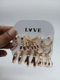 9 Pair of Earring Combo