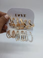 9 Pair of Earring Combo