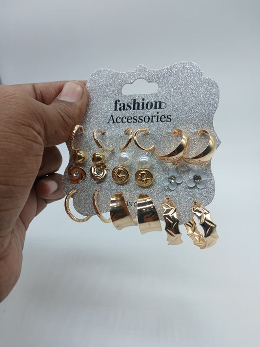 12 Pair of Earring Combo